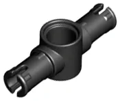 LEGO 87082 - Black Technic, Pin 3L with Friction Ridges