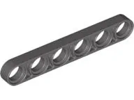 LEGO 32063 Dark Gray Technic, Liftarm Thin 1 x 6