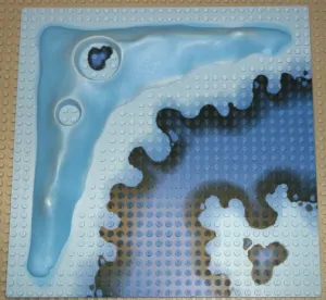 LEGO 3947bpx1 Baseplate, Raised 32 x 32 Crater