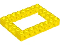 LEGO 32532 - Yellow Technic, Brick 6 x 8 Open Center