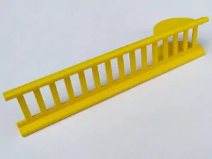 LEGO 4000 Yellow Ladder 16 x 4 with Semi-Circular Pivot