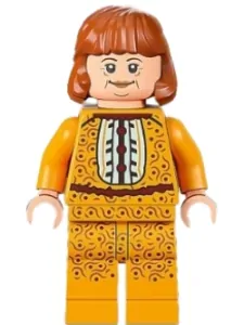 LEGO hp340 Molly Weasley - Bright Light Orange Outfit 