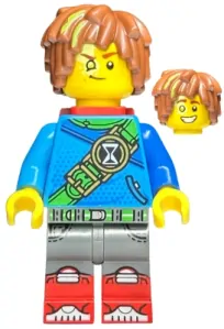 LEGO drm016 Mateo - Red Backpack