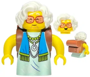 LEGO drm014 Mrs. Castillo - Reddish Brown Backpack