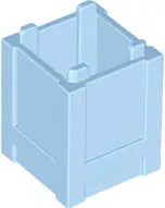 LEGO 61780 - Světle modrý květináč, Container, Box 2 x 2 x 2