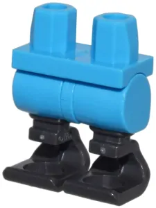 LEGO 970d56 Hips and Pearl Dark Gray Prosthetic Legs
