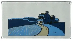 LEGO 57895pb128 Glass for Window 1 x 4 x 6