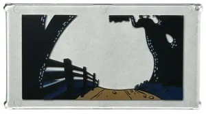 LEGO 57895pb127 Glass for Window 1 x 4 x 6