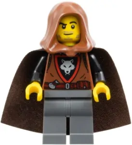 LEGO cas585 Wolfpack - Dark Bluish Gray Legs
