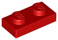 LEGO 3023 Red 2 x 1