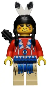 LEGO ww014 Indian 2 - Black Quiver