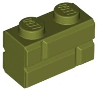 LEGO 98283 - Cihla olivově zelená