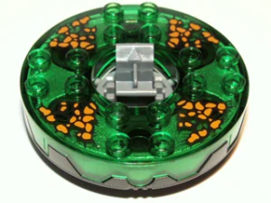LEGO bb0549c12pb01 - Spinner transparentní zelený