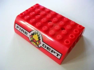 LEGO 45411pb03 - Vrchní díl cisterny hasičů