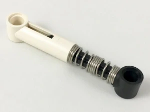 LEGO 731c04 Technic, Shock Absorber 6.5L with Black Piston Rod - Hard Spring