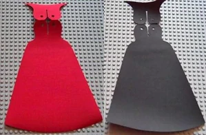 LEGO 87785 Cloth Cape, Zurg Large Figure Pointed Collar with Red and Black Sides