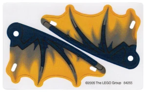 LEGO 7016pls01 Plastic Sheet for Set 7016 - (54255)
