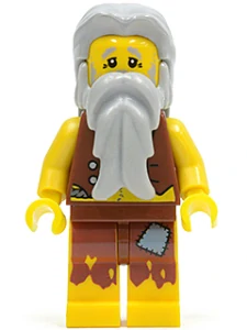 LEGO pi112 Pirate Vest and Anchor Tattoo