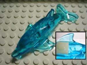 LEGO 6228c delfín modrý průhledný