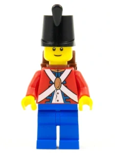 LEGO pi182 Imperial Soldier II - Shako Hat Plain, Backpack