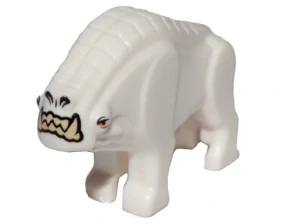 LEGO 36032pb01 Corellian Hound with Tan Teeth and Orange Eyes Pattern - Star Wars