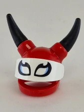 LEGO motorkářská přilba s rohama