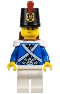 LEGO pi155 Bluecoat Soldier 4 - Sweat Drops