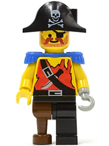 LEGO pi023 Pirate Shirt with Knife