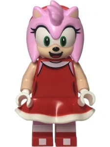 LEGO son005 Amy Rose - Red Dress