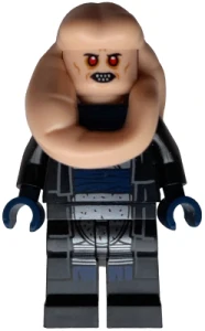 LEGO sw1383 Bib Fortuna - Black Robe, Dark Silver Armor