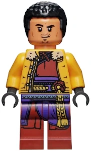 LEGO sh0779 Wong - Bright Light Orange Parka