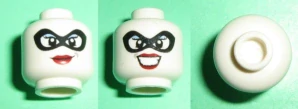 LEGO 3626cpb0710 - Obličej oboustranný Harley Quinn