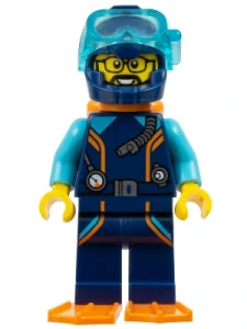 LEGO cty1656 Arctic Explorer Diver - Male