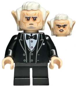 LEGO hp451 Ricbert - Black Tuxedo, White Hair