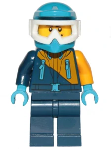 LEGO cty0904 Arctic Snowmobile Driver