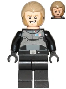 LEGO sw0647 Agent Alexsandr Kallus - Hair