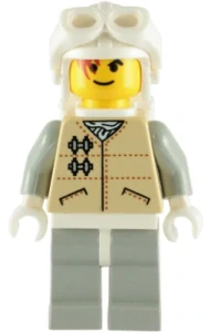 LEGO sw0108 Hoth Rebel (Yellow Head, White Visor Goggles)