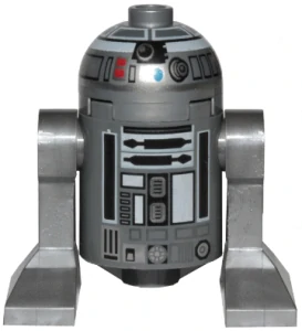 LEGO sw0943 Astromech Droid, R2-Q2 (Large Red Dots)