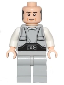 LEGO sw0400 Lobot - Light Nougat