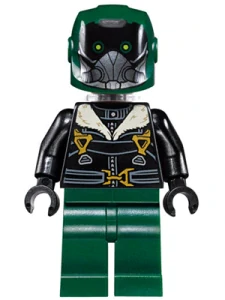 LEGO sh0403 Vulture - Dark Green Flight Suit