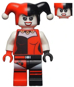 LEGO sh0199 Harley Quinn - White Arms