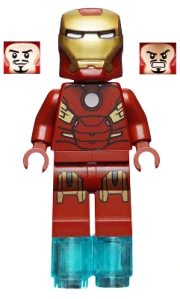 LEGO sh0036 Iron Man - Mark 7 Armor, Small Helmet Visor