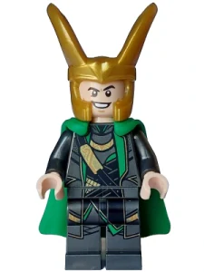 LEGO sh0968 Loki - Pearl Dark Gray Suit