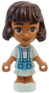 LEGO frnd699Friends Alba - Micro Doll, Light Aqua Dress