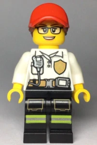 LEGO cty0970 Fire - Female White Shirt