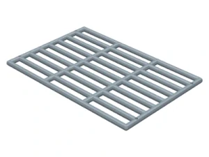 LEGO 6046 - Pearl Light Gray Bar 9 x 13 Grille