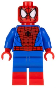 LEGO sh0205 Spider-Man - Black Web Pattern, Red Boots