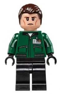 LEGO sh0224 LexCorp Henchman 1 - Black Legs