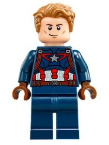 LEGO sh0264 Captain America - Dark Blue Suit