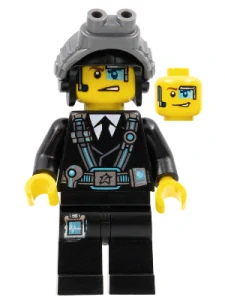 LEGO uagt015 Agent Curtis Bolt with Goggles